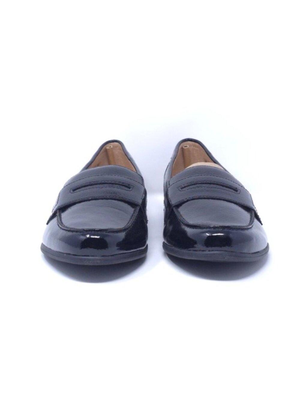 LifeStride Madison Black Loafer Flats 9.5W Faux Leather Comfy - Picture 3 of 9